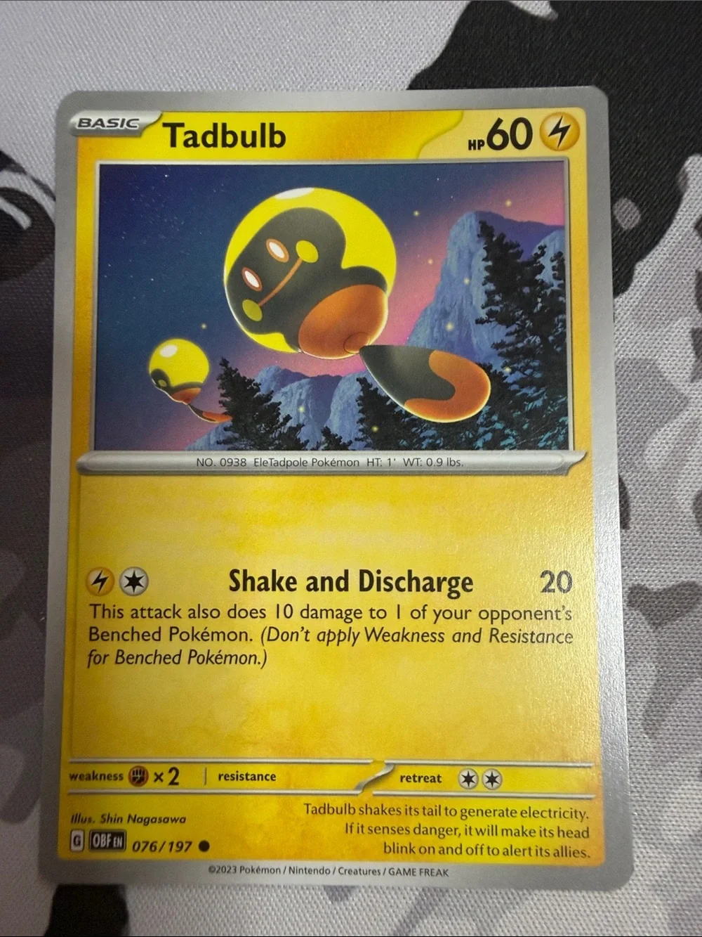 Tadbulb & Bellibolt Collection Lot | 6 Pokémon Cards | ✨5/$25✨